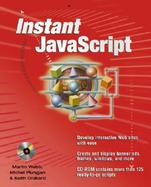 Instant Javascripts with CDROM cover