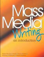 Mass Media Writing An Introduction cover