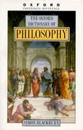 The Oxford Dictionary of Philosophy cover