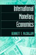 International Monetary Economics cover