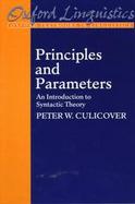 Principles and Parameters An Introduction to Syntactic Theory cover