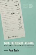 Inside the Business Enterprise Historical Perspectives on the Use of Information cover