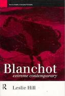 Maurice Blanchot Extreme Contemporary cover