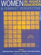 Women in Higher Education A Feminist Perspective cover