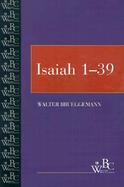 Isaiah 1-39 cover