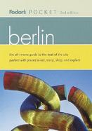 Fodor's Pocket Berlin cover
