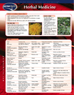 Herbal Medicine Chart-Two Panel Chart cover