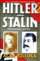 Hitler and Stalin: Parallel Lives cover
