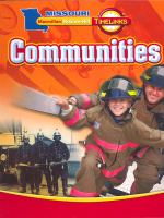 Communities, Grade 3 cover