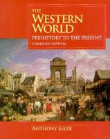 The Western World: Prehistory to the Present cover