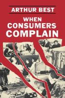 When Consumers Complain cover