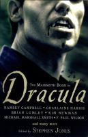The Mammoth Book of Dracula cover