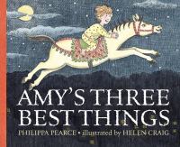 Amy's Three Best Things cover