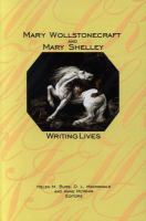 Mary Wollstonecraft and Mary Shelley Writing Lives cover