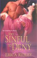 Too Sinful to Deny cover