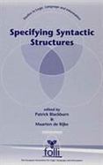 Specifying Syntatic Structures cover