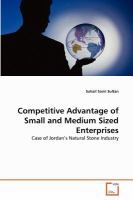 Competitive Advantage of Small and Medium Sized Enterprises cover