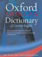The Oxford American Dictionary of Current English cover