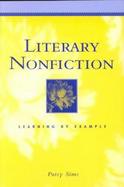 Literary Nonfiction Learning by Example cover