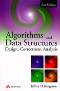 Algorithms and Data Structures Design, Correctness, Analysis cover