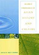 Columbia Chronologies of Asian History and Culture cover
