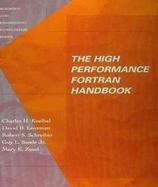 The High Performance Fortran Handbook cover
