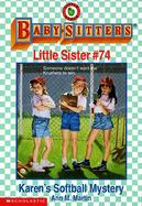 Karen's Softball Mystery cover