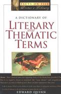 A Dictionary of Literary and Thematic Terms cover