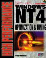 High Performance Windows Nt4 Optimization and Tuning cover