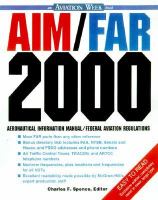 Aim/Far 2000 Aeronautical Information Maual/Federal Aviation Regulations cover
