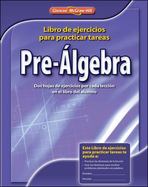 Pre-Algebra, Spanish Homework Practice Workbook cover