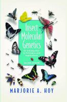 Insect Molecular Genetics- An Introduction to Principles and Applications cover
