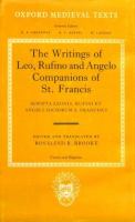Scripta Leonis, Rufini Et Angeli Sociorum S. Francisci The Writings of Leo, Rufino and Angelo Companions of St. Francis cover