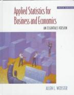 Applied Statistics for Business and Economics cover