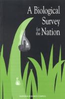 A Biological Survey for the Nation cover
