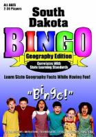 South Dakota Bingo Geography Edition cover