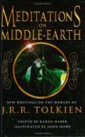 Meditations on Middle Earth cover