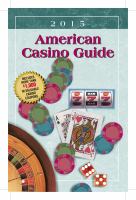 American Casino Guide 2015 Edition cover