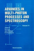 Advances in Multiphoton Processses and Spectroscopy (volume11) cover
