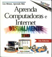 Computadoras y Internet Guia Visual / Teach Yourself Computers and Internet Visually cover