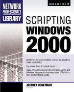 Scripting Windows 2000 cover