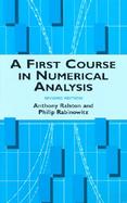 A First Course in Numerical Analysis cover