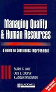 Managing Quality and Human Resources cover