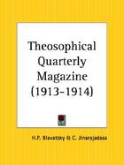 Theosophical Quarterly Magazine 1913-1914 cover