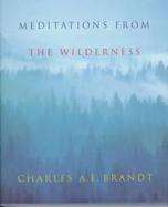 Meditations from the Wilderness cover