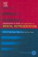 Representation in Mind New Approaches to Mental Representation cover