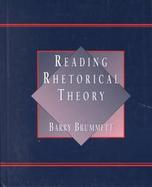 Reading Rhetoric Theory cover