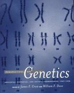 Perspectives on Genetics Anecdotal, Historical, and Critical Commentaries, 1987-1998 cover