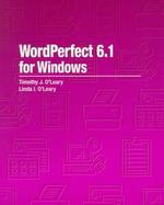WORDPERFECT 6.1 FOR WINDOWS cover