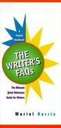 Writers Faqs:pocket Handbook cover